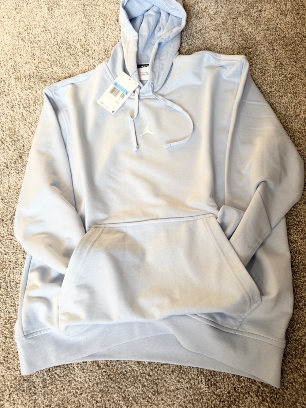 Men's Light Blue Jordan Hoodie